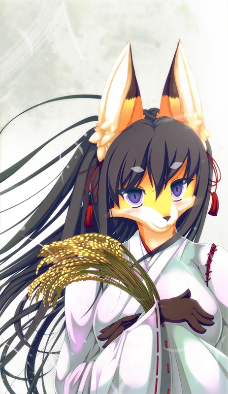 稲荷タペストリー