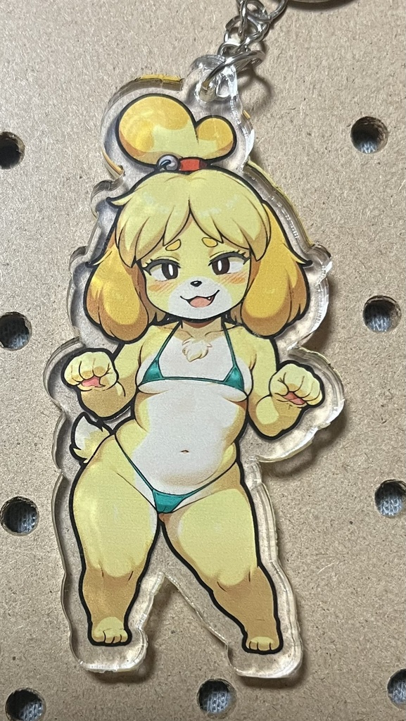 自分で作っただいだいメスケモビキニアクキー_B