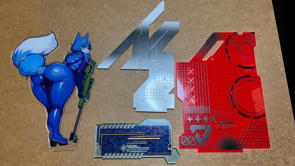 #08 手製30cmアクリルスタンド