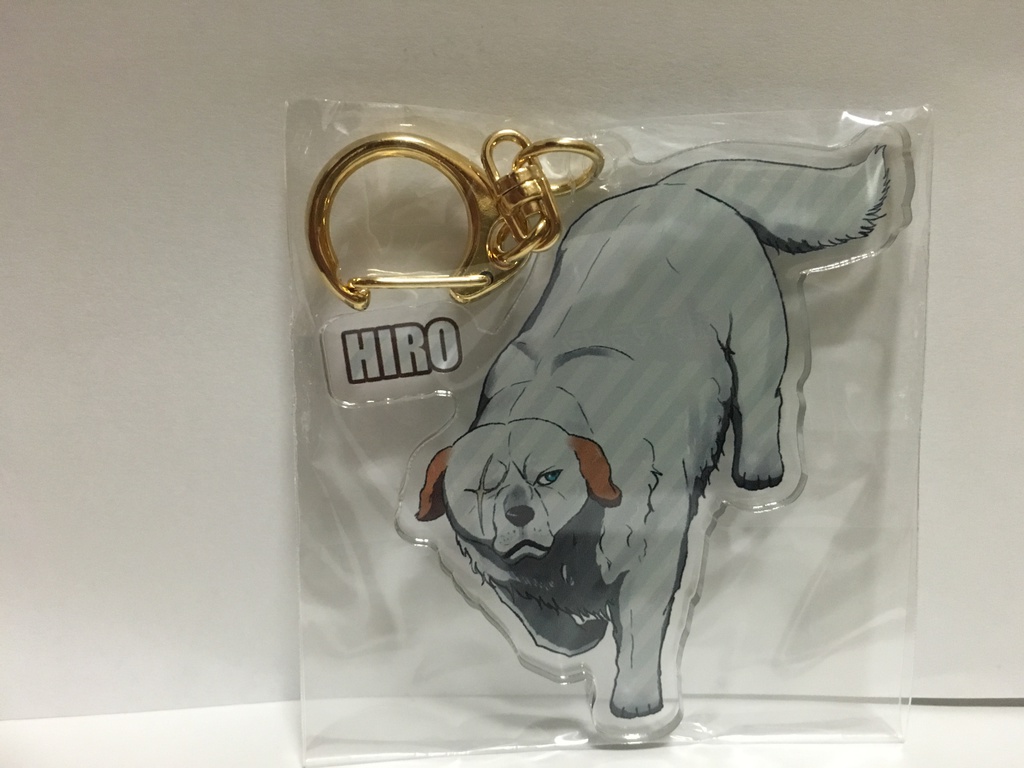 銀牙マラソンアクリルキーホルダー