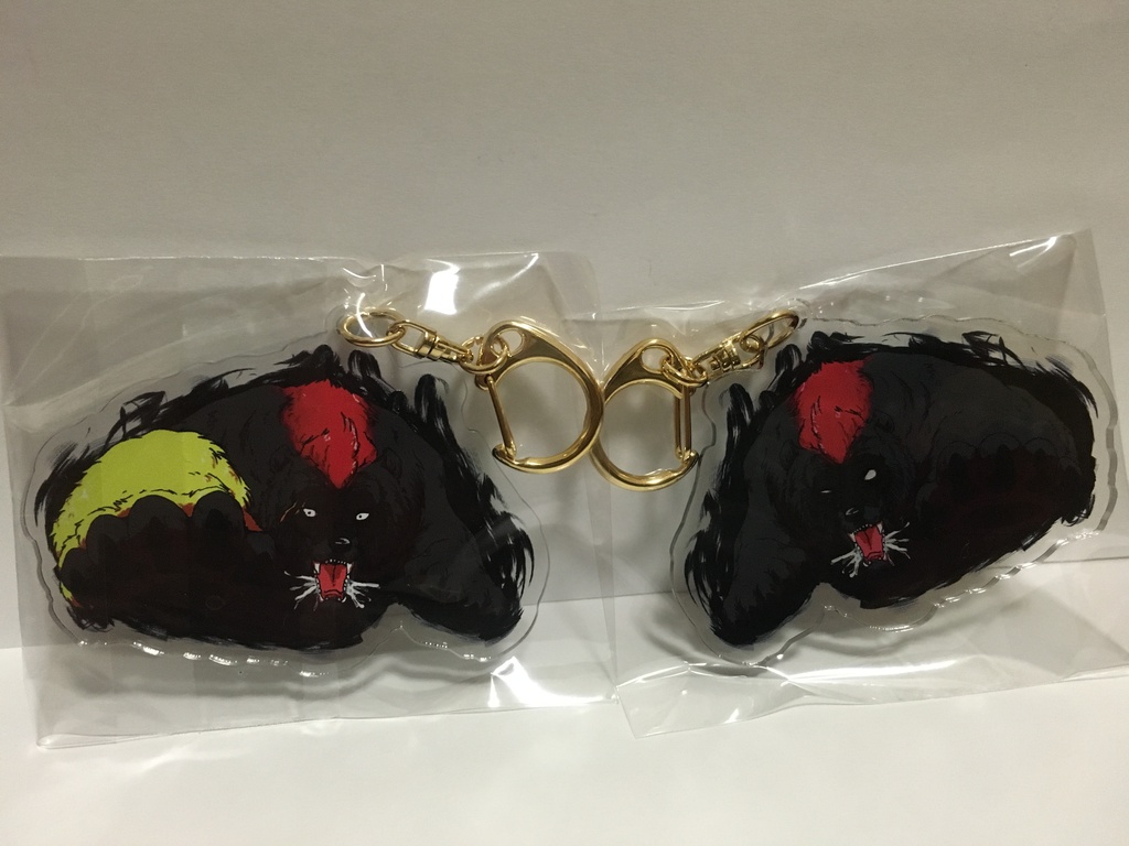 銀牙マラソンアクリルキーホルダー