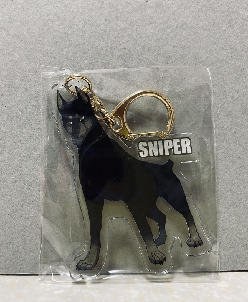 銀牙マラソンアクリルキーホルダー