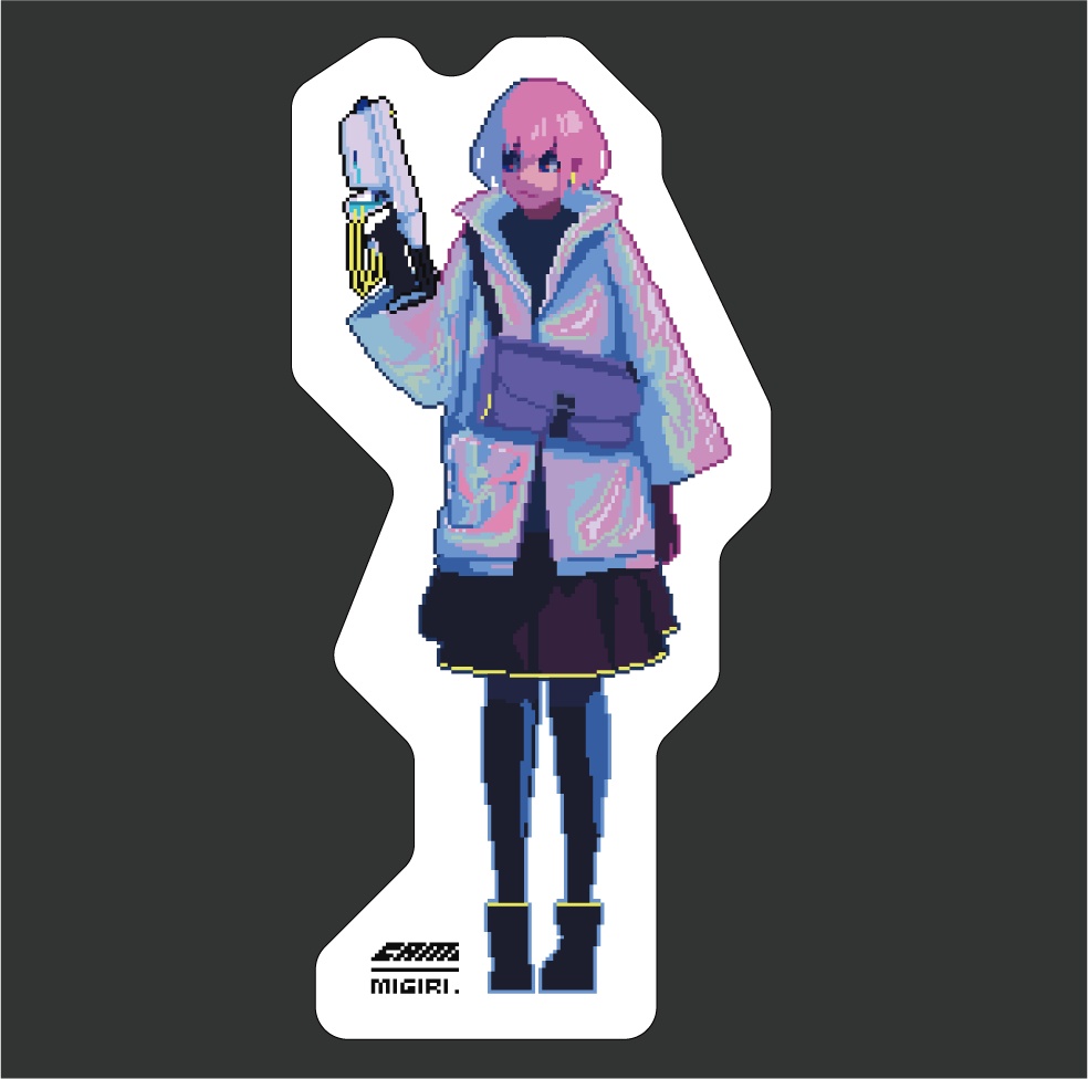  PPPPPP GIRL ステッカー