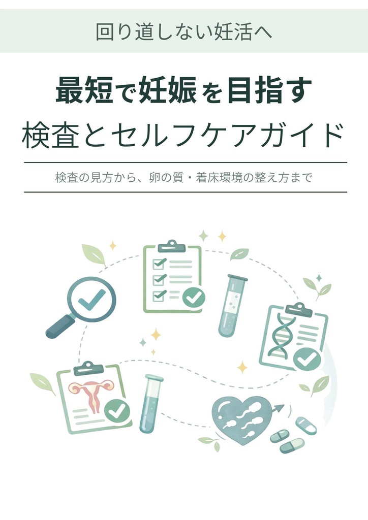 妊活を最短で進めるためのセルフ管理PDF(無料版)