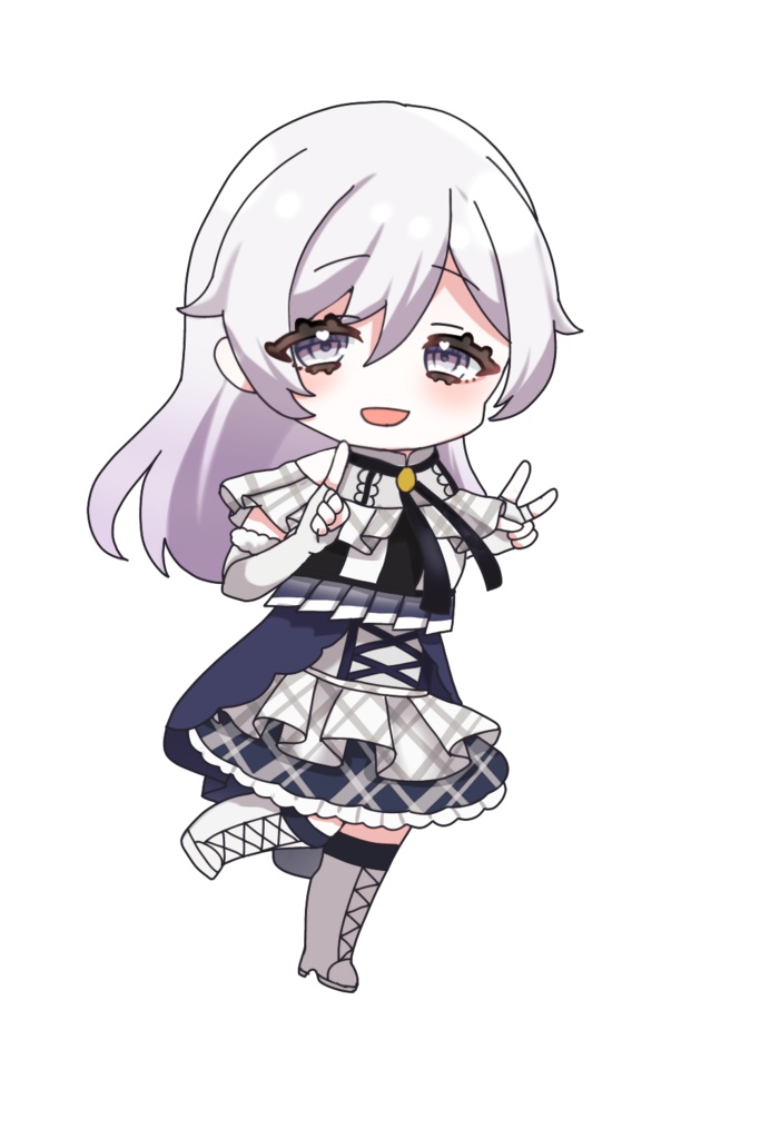 あいぶいオーロラアクリルキーホルダー「りんりん」