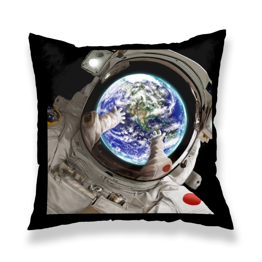 クッションカバー*宇宙飛行士