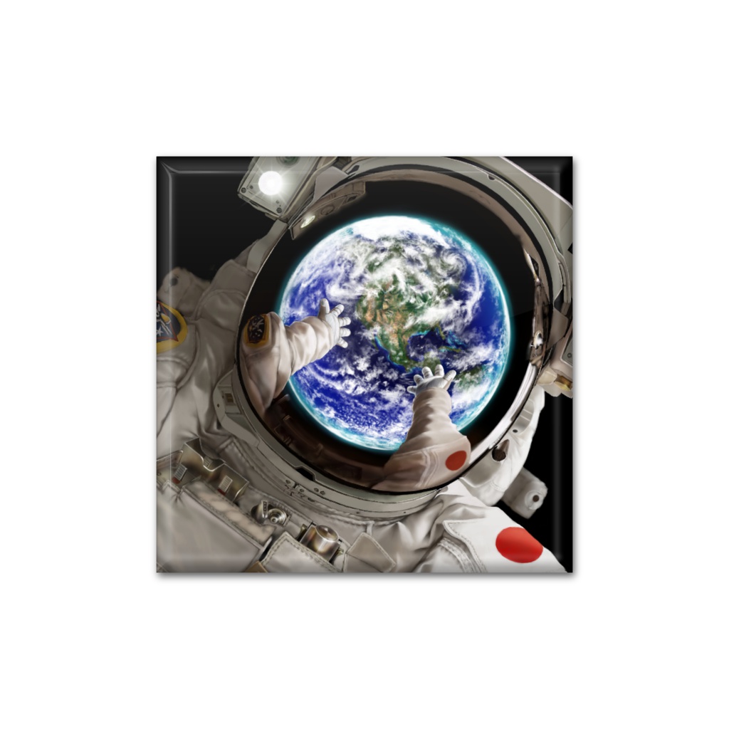 缶バッジ＊宇宙飛行士