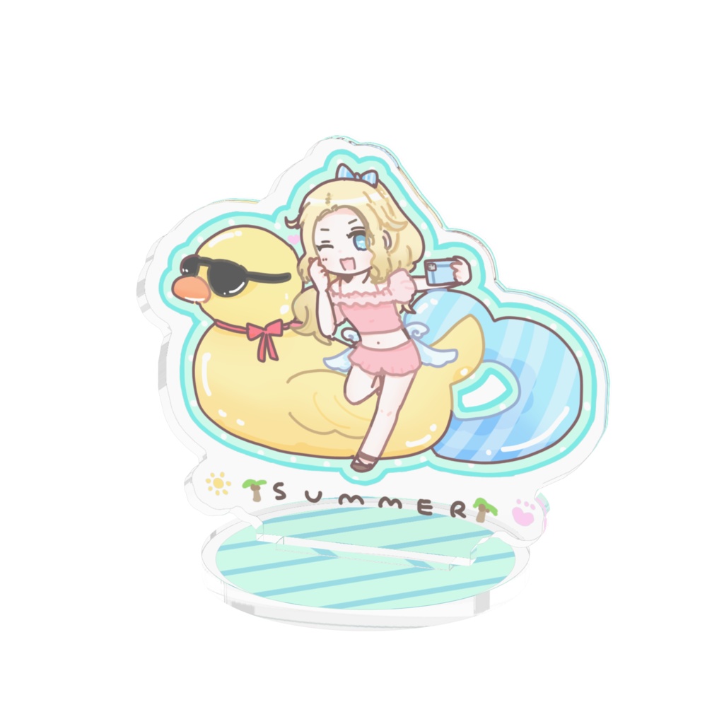 シロナのアクリルフィギュア(サマーバージョン)