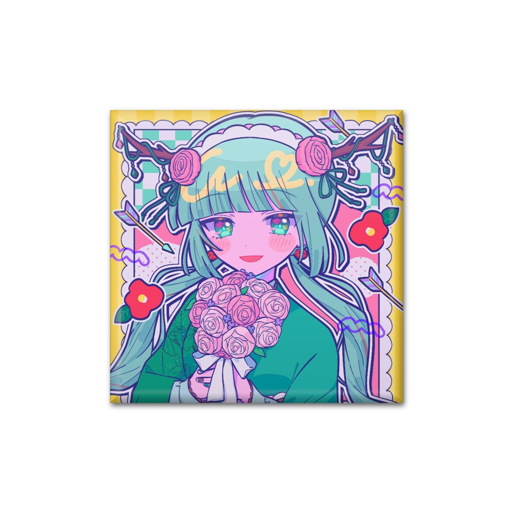 涼矢ゆみめ 缶バッジ