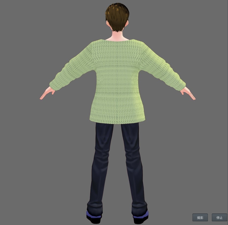 【Vroid】シンプルニット(全40色/無料版あり)