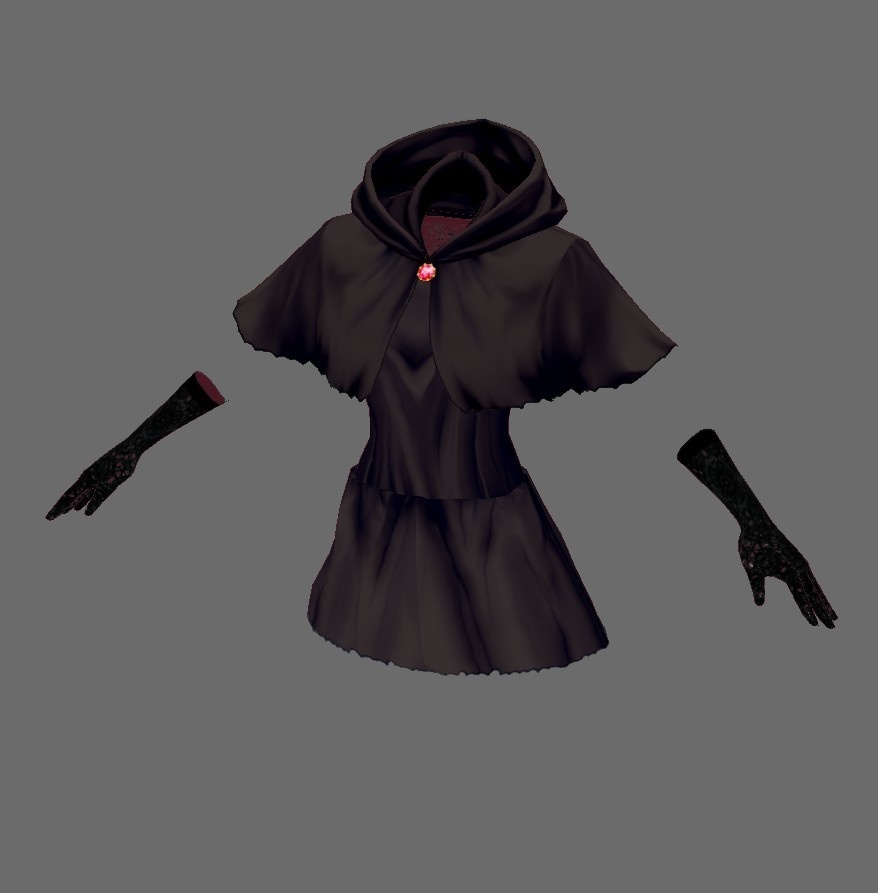 【Vroid】魔女っ娘セット(男女兼用)