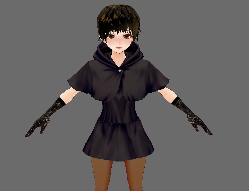 【Vroid】魔女っ娘セット(男女兼用)