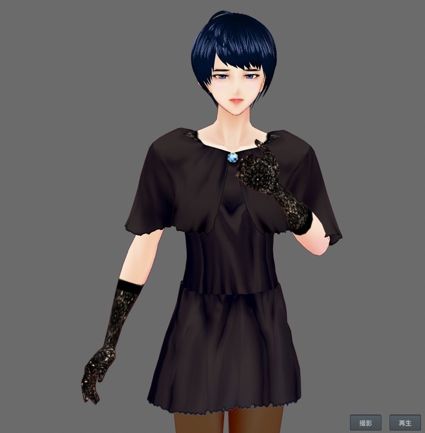 【Vroid】魔女っ娘セット(男女兼用)