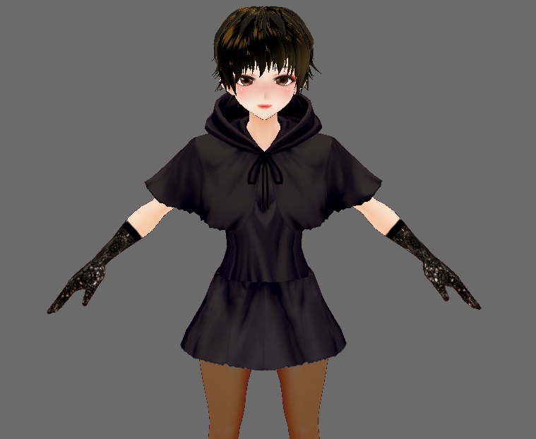 【Vroid】魔女っ娘セット(男女兼用)