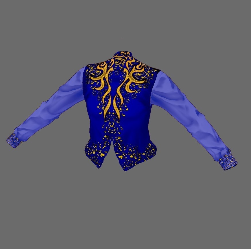 【Vroid】冬季スポーツ応援テクスチャ(男女兼用/スケート風)