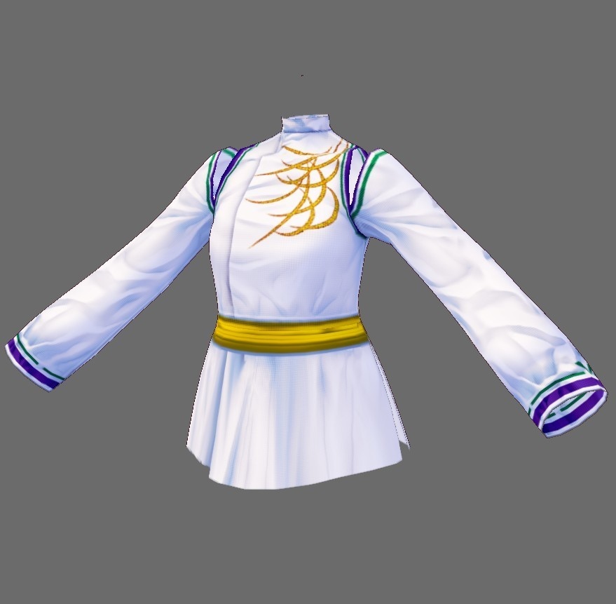 【Vroid】冬季スポーツ応援テクスチャ(男女兼用/スケート風)