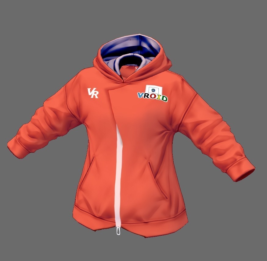 【Vroid】冬季スポーツ応援テクスチャ(男女兼用/スケート風)