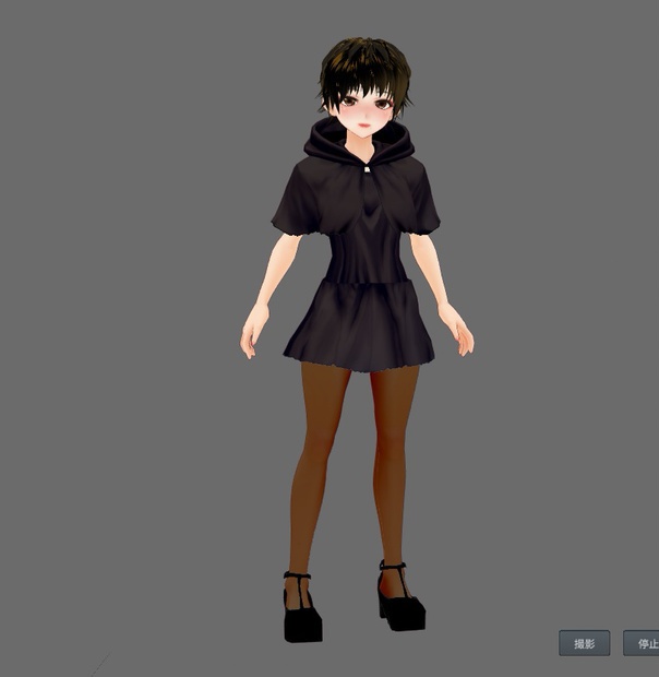 【Vroid】ハロウィンセット 衣装3種類(男女兼用)