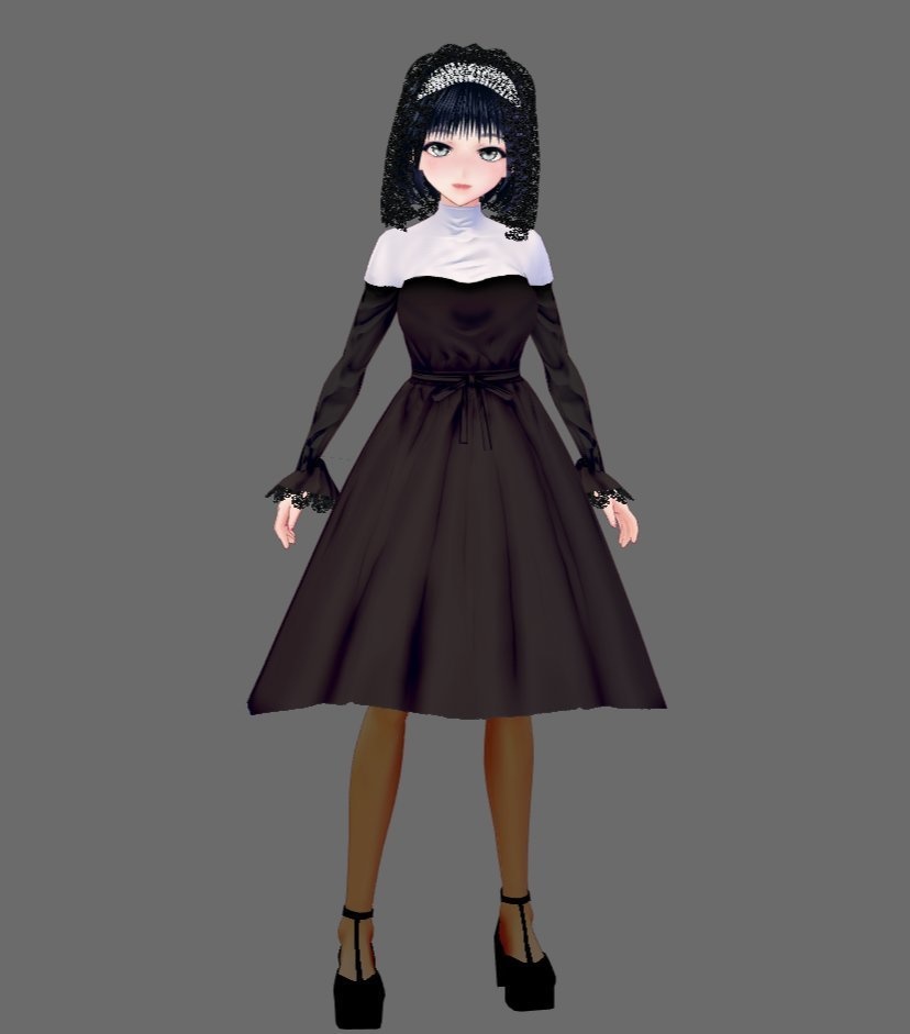 【Vroid】ハロウィンセット 衣装3種類(男女兼用)