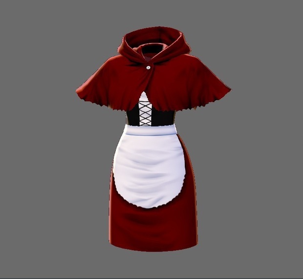 【Vroid】ハロウィンセット 衣装3種類(男女兼用)