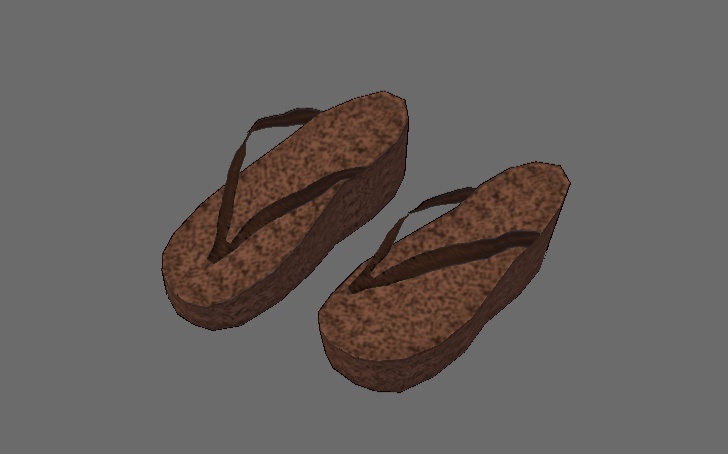 【Vroid】羽織&男袴セット(男女兼用)