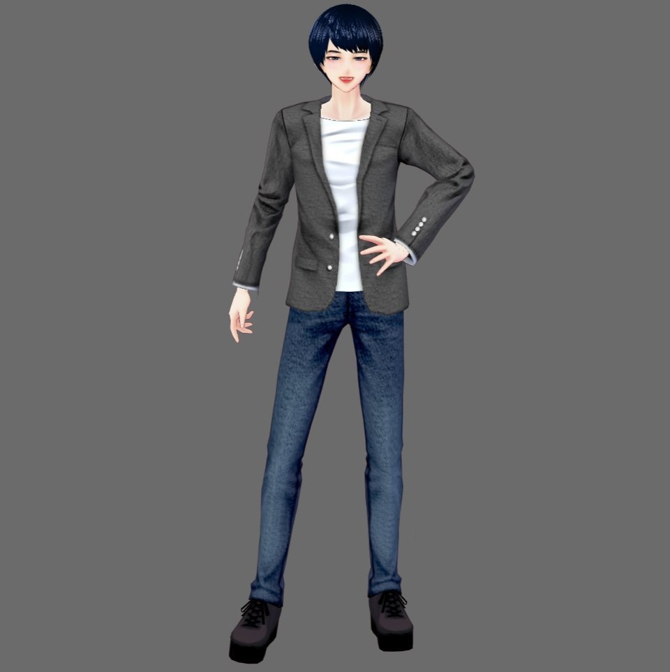 【Vroid】カジュアルジャケット(全10色)