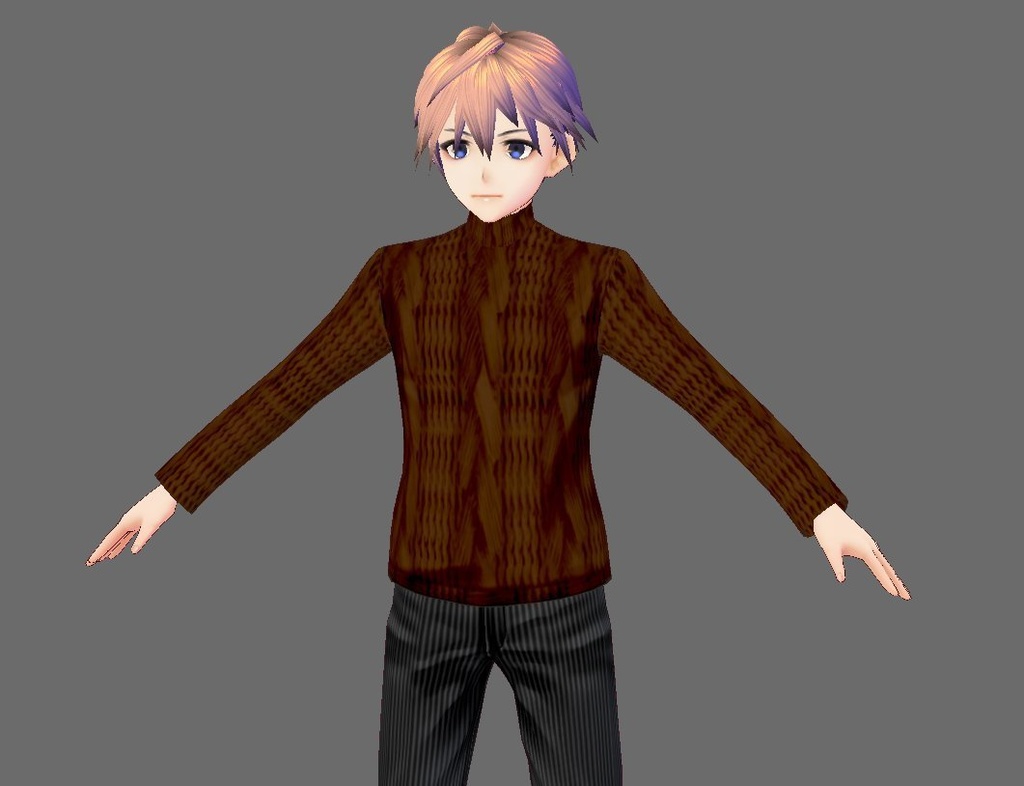 【Vroid】ハイネックセーター(全8色)