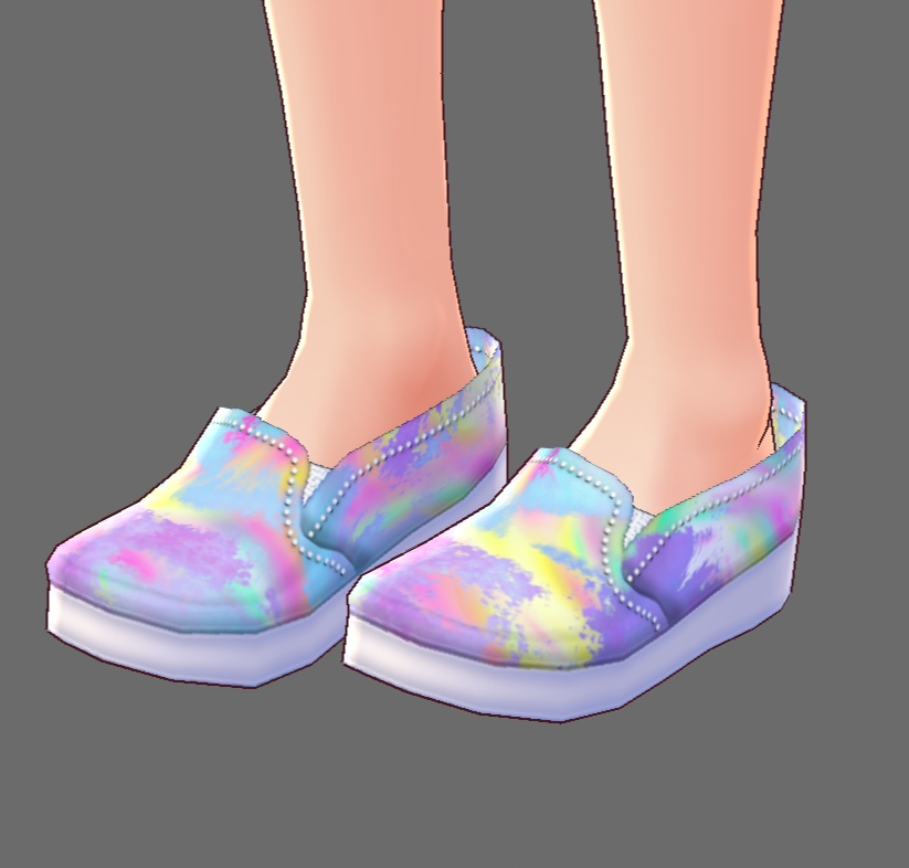 【Vroid】らくがきスリッポン(男女兼用/全4)