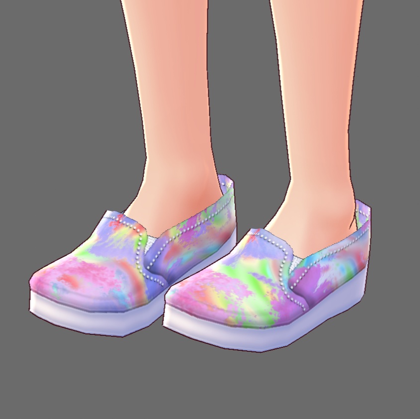 【Vroid】らくがきスリッポン(男女兼用/全4)