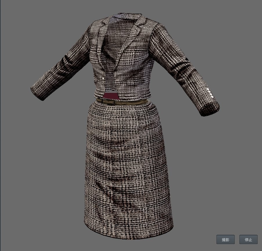 【Vroid】セーラー服(男女兼用/レザー&ツイードジャケット付)