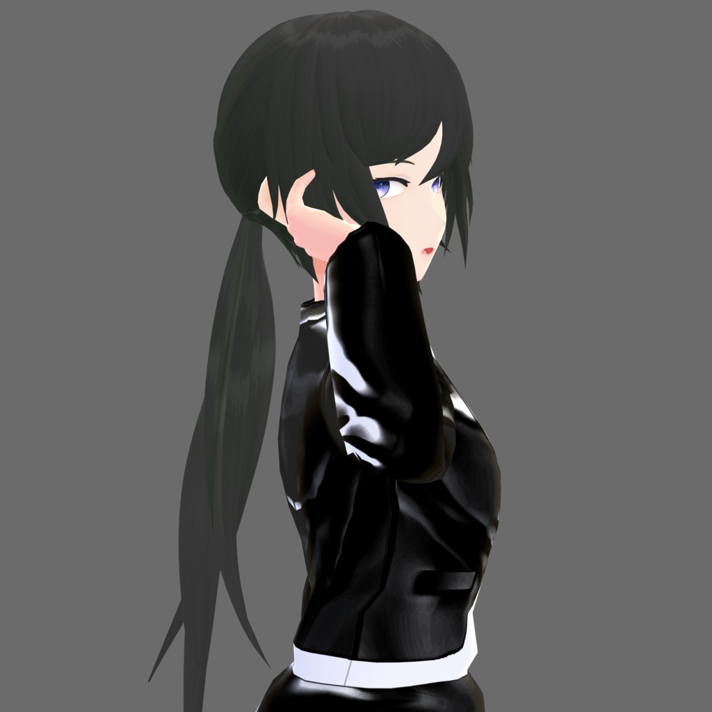 【Vroid】セーラー服(男女兼用/レザー&ツイードジャケット付)