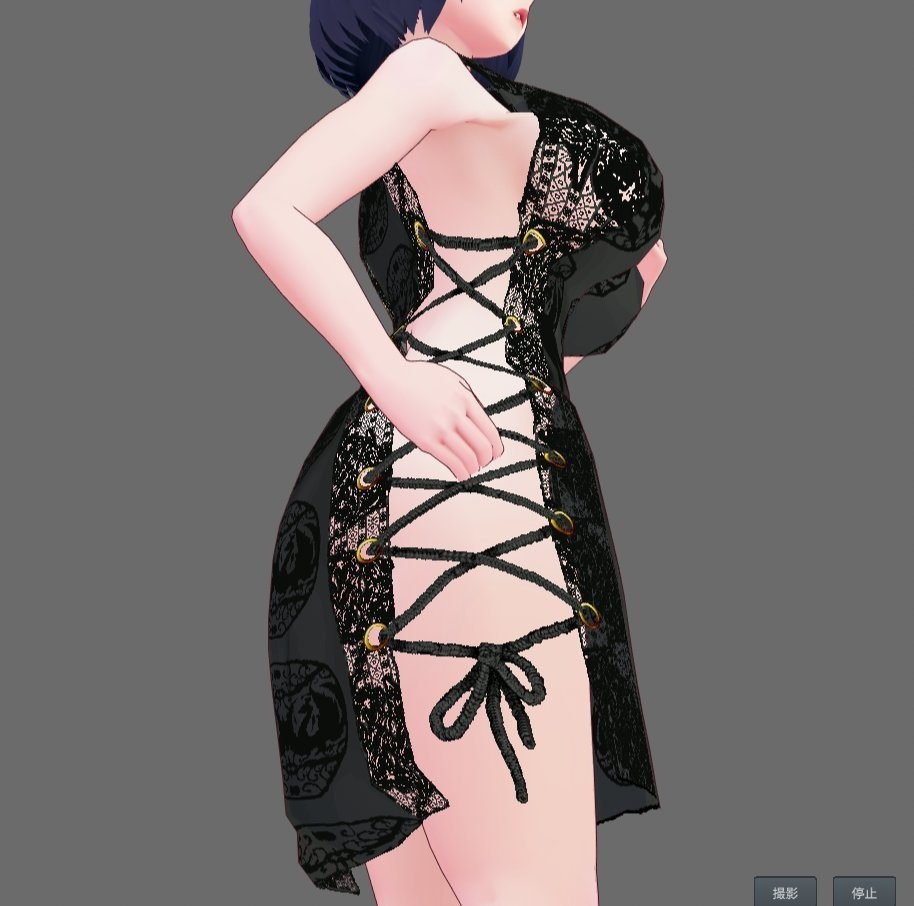 【Vroid】着れるもんなら着てみろチャイナ(男女兼用/無料版アリ)