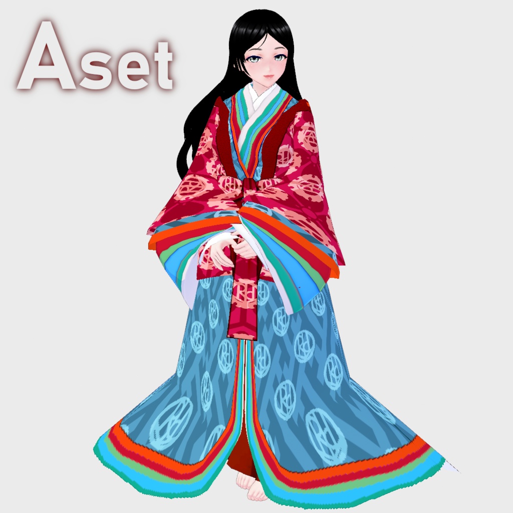 【Vroid】十二単【女性用/正式版】