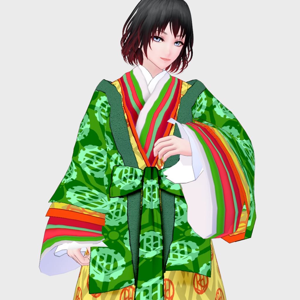 【Vroid】十二単【女性用/正式版】