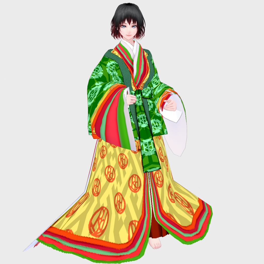 【Vroid】十二単【女性用/正式版】