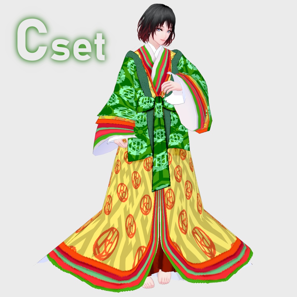 【Vroid】十二単【女性用/正式版】