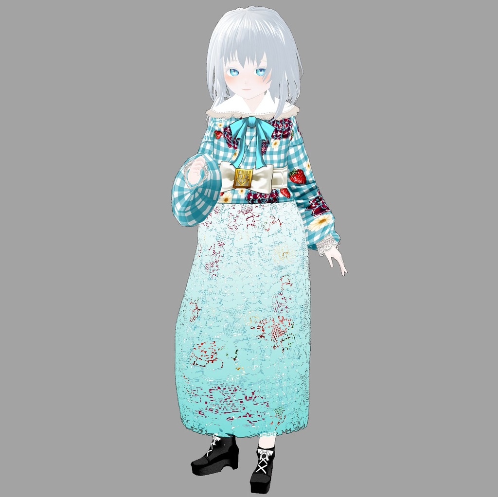 【Vroid】MODERN GIRLY KIMONO【女性用/正式版】