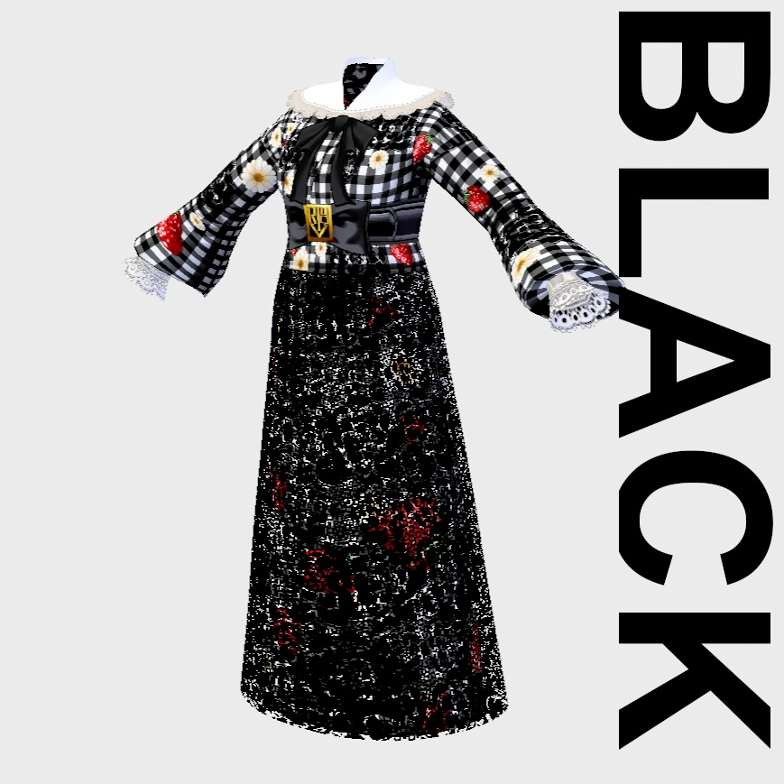 【Vroid】MODERN GIRLY KIMONO【女性用/正式版】