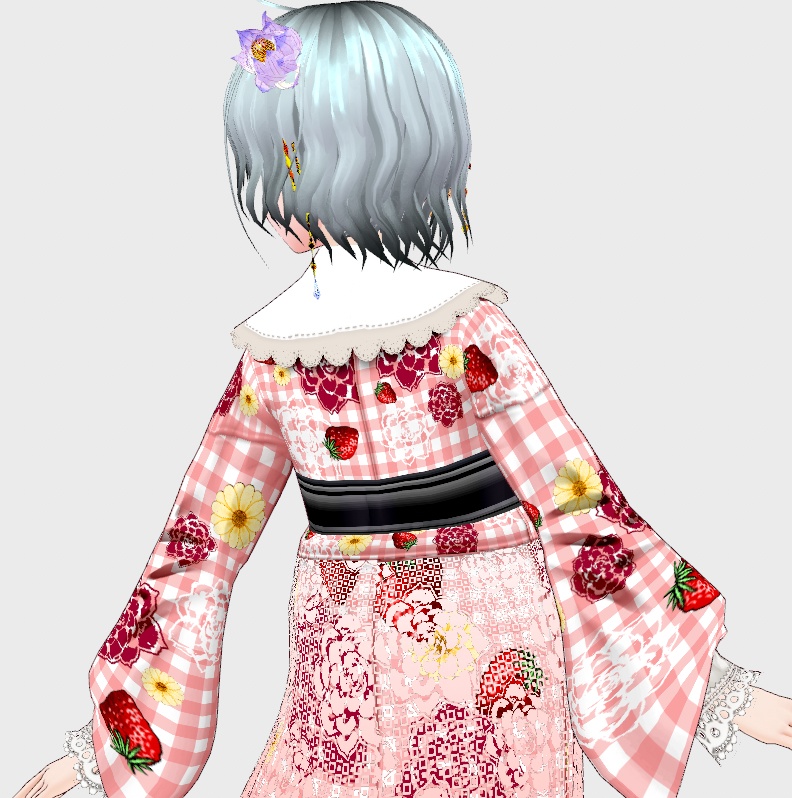 【Vroid】MODERN GIRLY KIMONO【女性用/正式版】