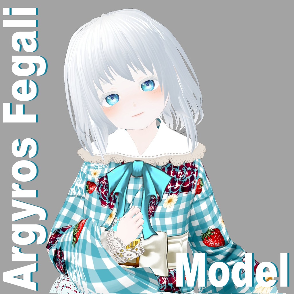 【Vroid】MODERN GIRLY KIMONO【女性用/正式版】