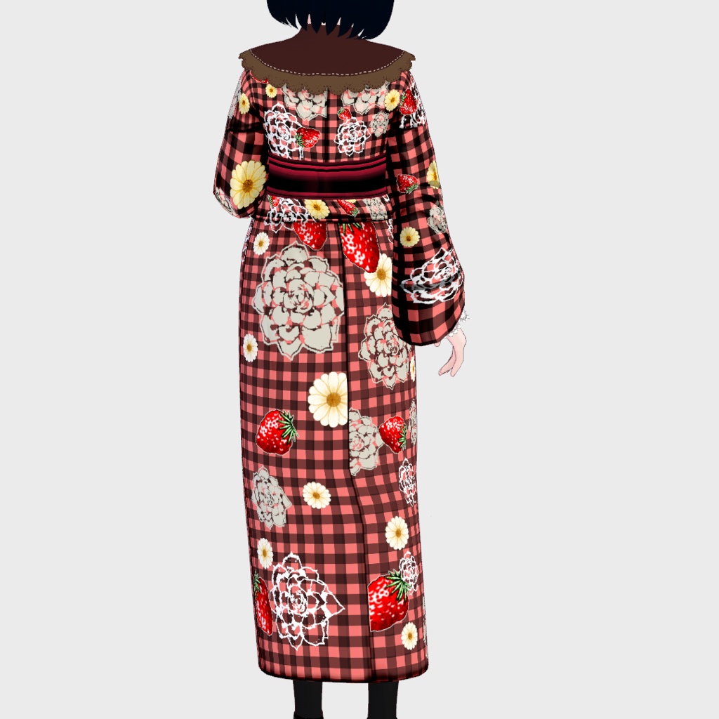 【Vroid】MODERN GIRLY KIMONO【女性用/正式版】