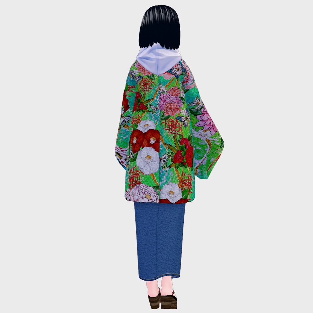 【Vroid】傾奇者羽織【男性・男装用/正式版】