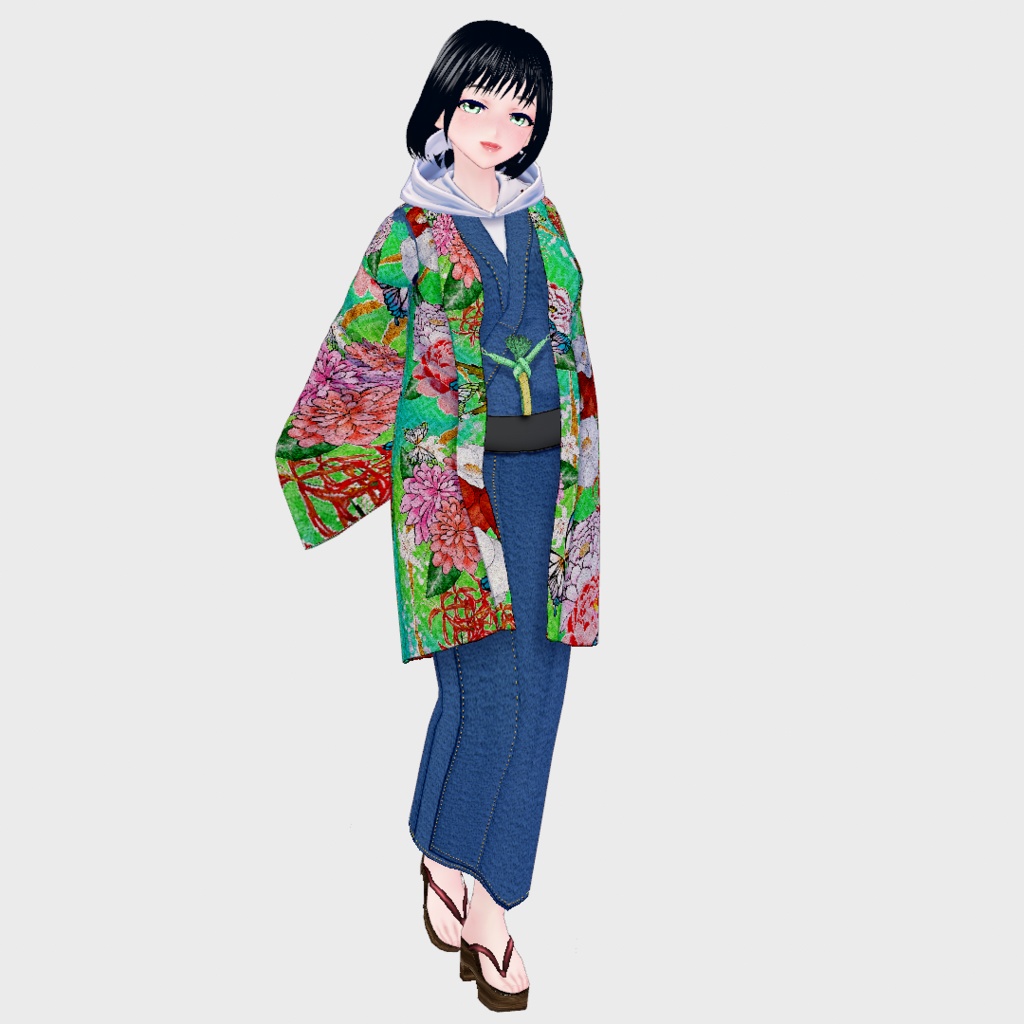 【Vroid】傾奇者羽織【男性・男装用/正式版】