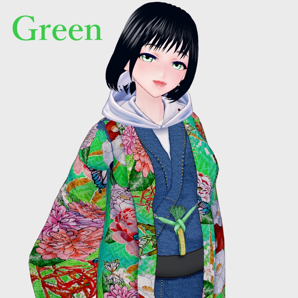 【Vroid】傾奇者羽織【男性・男装用/正式版】