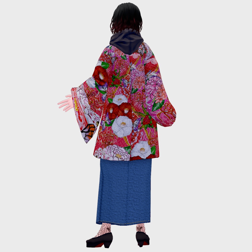 【Vroid】傾奇者羽織【男性・男装用/正式版】