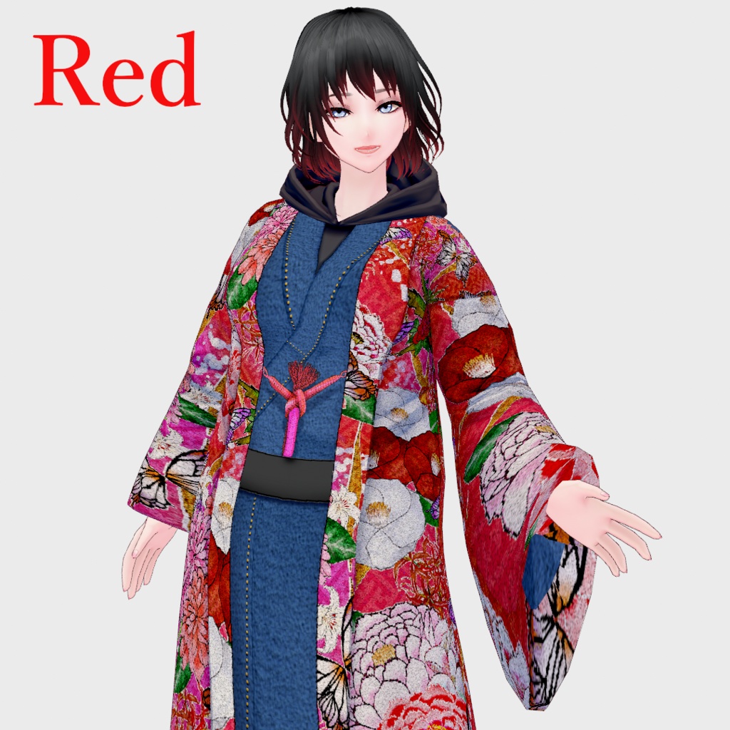 【Vroid】傾奇者羽織【男性・男装用/正式版】