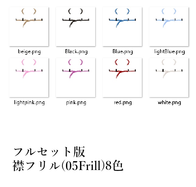 【Vroid】パーツセレクト・オフショル浴衣【女性・女装用/正式版】