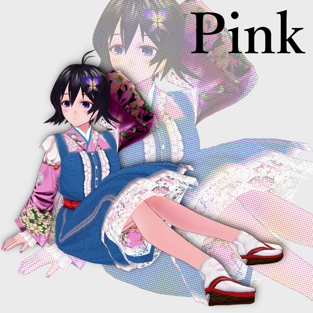 【Vroid】LadyAlkaloid【女性用/正式版】