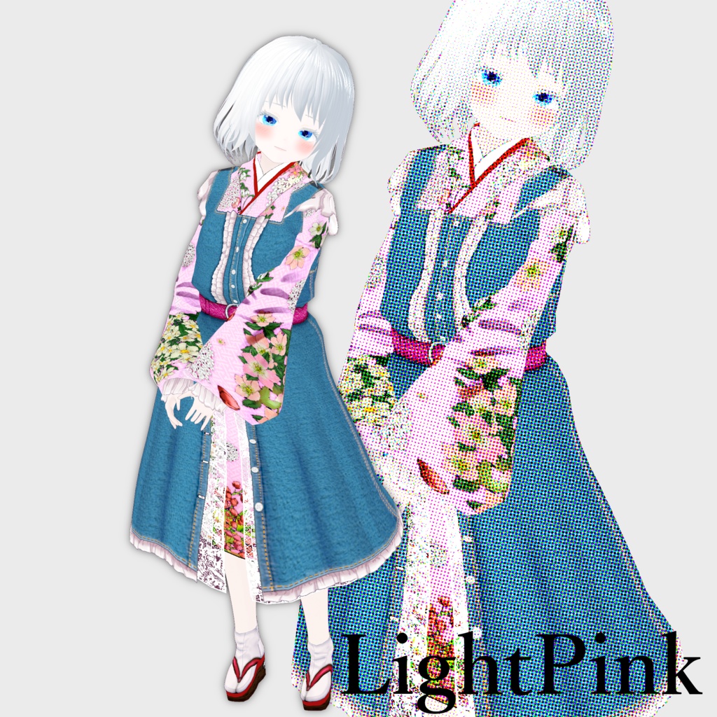 【Vroid】LadyAlkaloid【女性用/正式版】