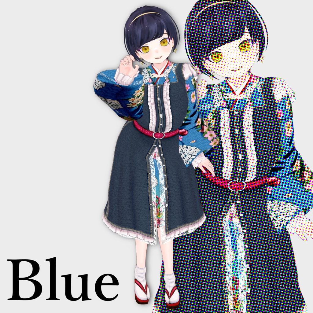 【Vroid】LadyAlkaloid【女性用/正式版】